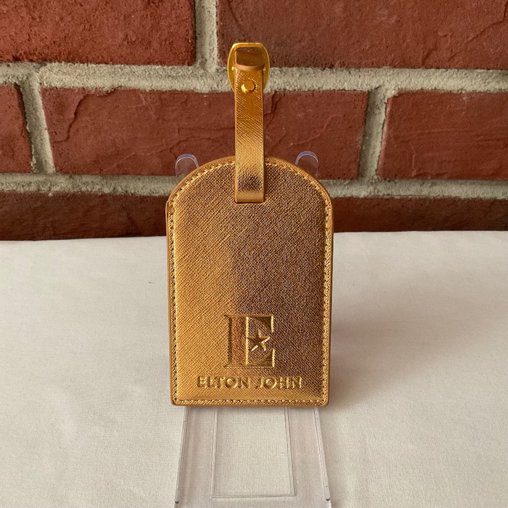 NWOT Elton John Luggage Tag Farewell Yellow Brick Road Concert 2018
